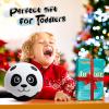 VangeBow Silent Indoor Soccer Balls for Toddlers 1-3, Inflatable Soft Plush Baby Toddler Soccer Ball Toys Gifts for 1 2 3 4 5 Year Old Boy Girl First Birthday Gift (Panda, Pump Include) view 4