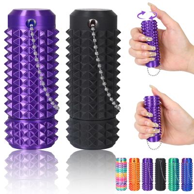 2PCS Little Ouchies Pain Stim Fidget, Fidget Toys for Adults, 3D Printed Spin Spiky Grippie Sensory Rollers Spinner Toys for ADHD, Anxiety, Stress Relief, Autism, Novelty Stocking Stuffers