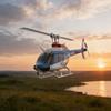 BICRKTOMXY C138PRO RC Helicopter, 1:33 Scale Bell 206 2.4G 6CH Flybarless Single-Rotor Altitude Hold RC Aircraft with Optical Flow, 6-axis Gyro and One-Touch Inverted Flight, Gifts for Adults (RTF) view 2