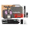 HELLORADIOSKY V14 MAX R9 ELRS Left Hand Multi-protocol Open Source Remote Control Model Transmitter Aircraft FPV High Frequency Head Metal Rocker (Purple) view 2