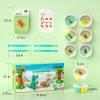 Air Dry Clay for Kids - 6 Dinosaur Themed Modeling Clay Kit, Model Magic Clay with Sculpting Tools and Tutorials, Ultra Light & Soft, Non-Toxic & Safe, DIY Arts and Crafts School Projects for Kids view 3