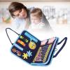 NOENNULL Felt Sensory Board for Toddlers, for 3 4 5 Year Old, Preschool Learning Toys with Fine Motor Skills Activities for Boys Girls view 2