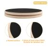 harayaa Wooden Ab Twister Board, 11.6 in Diameter, Non-Slip Waist Twisting Disc for Home Core and Balance Training view 2