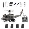 C032 UH-1 Huey Remote Control Helicopter for Adults, 1/48 2.4G 6CH RC Helicopter without Aileron, 3D Stunt RC Airplane with Intelligent Positioning, Optical Flow & TOF Stabilization - 4 Battry view 1