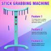 USRENBIAO Catch Stick Arcade Game Machine - Coin Operated Hand Eye Coordination Training & Reflex Sticks Catching Game for Parties, Carnivals, Bars, Family Game Night, Business 2025 New (Blue) view 4