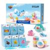 Air Dry Clay for Kids - 6 Ocean Themed Modeling Clay Kit, Model Magic Clay with Sculpting Tools and Tutorials, Ultra Light & Soft, Non-Toxic & Safe, DIY Arts and Crafts School Projects for Kids view 1