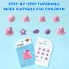 Air Dry Clay for Kids - 6 Ocean Themed Modeling Clay Kit, Model Magic Clay with Sculpting Tools and Tutorials, Ultra Light & Soft, Non-Toxic & Safe, DIY Arts and Crafts School Projects for Kids view 4