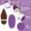 YooNotee 20 Pcs Toy Inspired Party Floor Decals Removable Foot Steps Floor Sticker Toy Theme Decoration for Birthday Halloween Photo Props Supplies view 3
