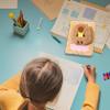 Veesper Capybara Notebook A5 Plush Capybara Journal 7.6x6.7 Inch Cute Animal Writing Notebook for Home Office School Supplies Travel Diary Stationery view 2