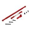 kowaku RC Car Steering Linkage Rod Servo Rod and Arm Spare Parts Modification with Screw Easy Installation for MN86 Car Accessories, red view 1