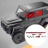 kowaku RC Car Steering Linkage Rod Servo Rod and Arm Spare Parts Modification with Screw Easy Installation for MN86 Car Accessories, red view 4