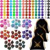 Yilloog 168 Pcs Dice Sets Bulk Polyhedral Dice Bulk with Drawstring Bag Multi Role Playing Table Game D4 D6 D8 D10 D12 D20 (Classic Style) view 1