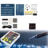 HanOaki DIY Retro Game Console Kit 51 Microcontroller Electronics Pixel Gaming Console Learn Programming Creative Coding Kit for Kids Teens Adults(A) view 2