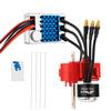NMNRC Alloy Transmission & 2322 2600kv Brushless Motor & 45A Brushless ESC for MN82 MN99S MN168 MN78 Series Upgrades Part Red view 1