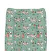 Green Golf Changing Pad Covers for Baby Girls Boys Sports Golfing Fitted Changing Table Cover Mats Golfer Clubs Bag Balls Soft Diaper Change Table Sheets for 32''16'' Contoured Pad Golf Lovers Gift view 1