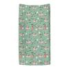 Green Golf Changing Pad Covers for Baby Girls Boys Sports Golfing Fitted Changing Table Cover Mats Golfer Clubs Bag Balls Soft Diaper Change Table Sheets for 32''16'' Contoured Pad Golf Lovers Gift view 2