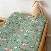 Green Golf Changing Pad Covers for Baby Girls Boys Sports Golfing Fitted Changing Table Cover Mats Golfer Clubs Bag Balls Soft Diaper Change Table Sheets for 32''16'' Contoured Pad Golf Lovers Gift view 3