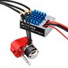 NMNRC Alloy Transmission 45A ESC & 2322 2600kv Brushless Motor Compatible with 1/12 MN82 MN99S MN168 MN78 Upgrades Part Red view 1