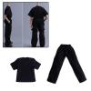 1/12 Scale Figure Top and Pant Miniature Doll Costume Casual Loose Figure Clothes Dress Up for 6 Inch Action Figures Accessories- with Shirt view 4
