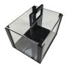 Chip Case Organizer 600pcs Capacity Transparent Acrylic Storage Box with Handle for Poker Chips Games Accessories 9.45x7.48x6.30inch- Leer view 1