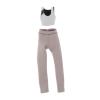 1/12 Scale Women Vest and Pants Doll Clothes Stylish Cosplay Miniature Clothing Costume for 6 inch Action Figure Accessory- White Vest view 2
