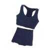 1/12 Scale Sports Vest Shorts Set Doll Clothes Miniature Tank Top and Shorts Outfit for Female Action Figures- Navy view 1