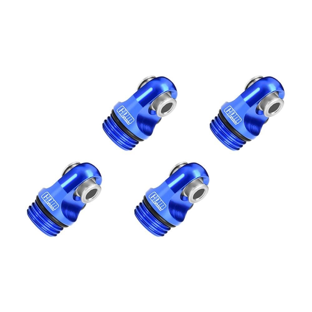 Aluminum 7075-T6 Alloy Shock Cap for Vanquish 1/10 H10 Optic Kit Rock Crawler Kit-VPS09027 Upgrades - Blue