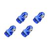 Aluminum 7075-T6 Alloy Shock Cap for Vanquish 1/10 H10 Optic Kit Rock Crawler Kit-VPS09027 Upgrades - Blue view 1