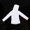 12TH Female Action Figure Wardrobe Collectible Doll Decor Accessories Cosplay DIY Dress Up 6 Inch Figure Outfits- White Hoodie Jacket view 2