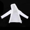 12TH Female Action Figure Wardrobe Collectible Doll Decor Accessories Cosplay DIY Dress Up 6 Inch Figure Outfits- White Hoodie Jacket view 4