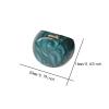10Pcs Acrylic Dice Set for Table Games Board Games Party Games with Easy Read Numbers 0.79inch x 0.63inch- Green view 3