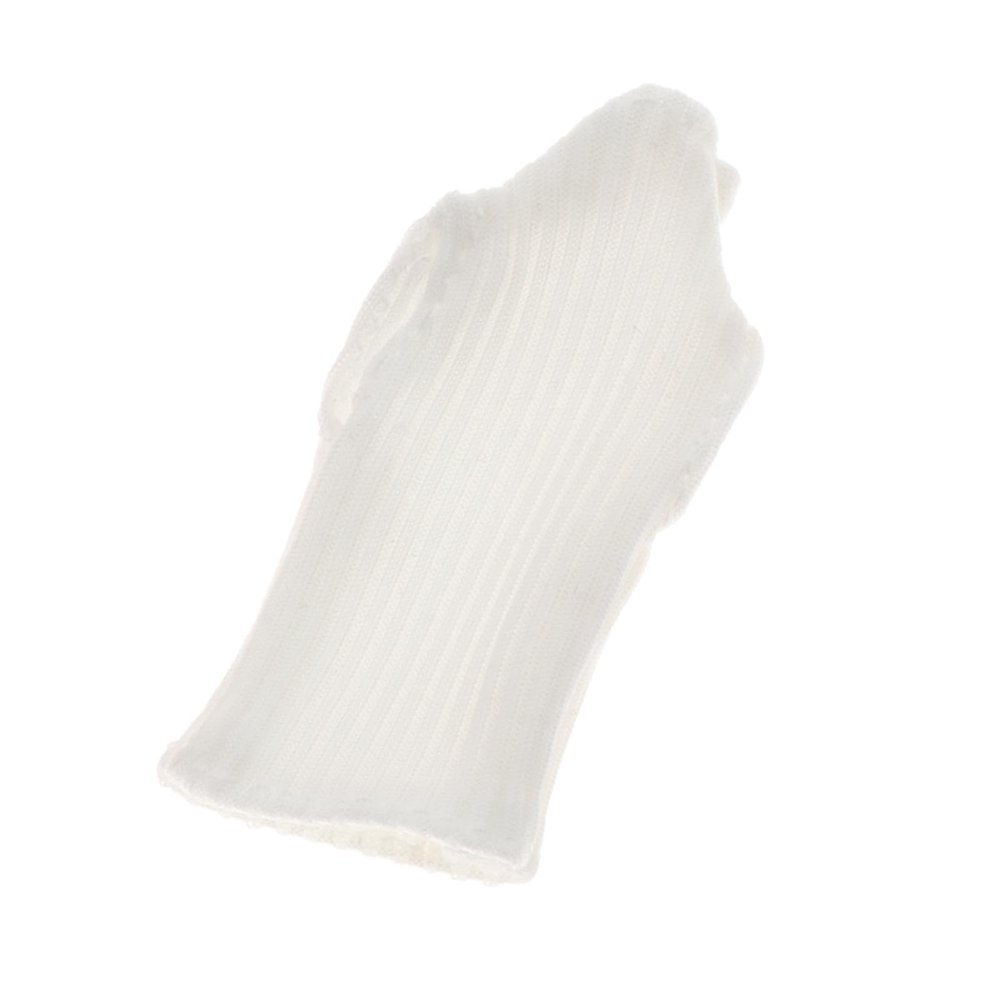 1/12 Scale Miniature Sleeveless Vest Pullover Top Slim Casual Doll Clothing for 6 Inch Figure BJD Doll Body Accessories- White