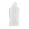 1/12 Scale Miniature Sleeveless Vest Pullover Top Slim Casual Doll Clothing for 6 Inch Figure BJD Doll Body Accessories- White view 4