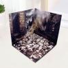 1:6 Scale Backdrop Scene Layout Display Case for Action Figures and Vehicle Models, 11.81x11.81 Inch Simulation Background- Ruins view 4