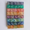 10Pcs 16mm Acrylic Dice Set D6 Six Sided Dice for Board Games Math Teaching Aids Addition Subtraction Gaming Accessories- Green view 4