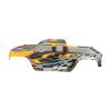 1/10 RC Car Body Shell Frame High Performance Lightweight Accessories Replacement for 2996A RC Car Toy- Orange view 1