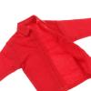 1:12 Scale Action Figure Trench Coat Outfit Male Doll Shirt Dress for 6 Inch Figures- Red view 4