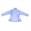 1:12 Scale Action Figure Trench Coat Outfit Male Doll Shirt Dress for 6 Inch Figures- Blue view 1