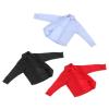 1:12 Scale Action Figure Trench Coat Outfit Male Doll Shirt Dress for 6 Inch Figures- Blue view 4