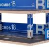 1/32 Scale Diecast Model Car Display Case with Parking Lot Scene Desktop Storage Shelf for Collectors- 2 Layer view 2