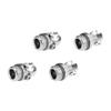 Aluminum 7075-T6 Alloy Shock Cap for Vanquish 1/10 H10 Optic Kit Rock Crawler Kit-VPS09027 Upgrades - Silver view 2