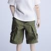 1:6 Scale Fashion Short Pants Handmade Action Figure Clothes Outfit for 12'' Male Doll Figures Accessory- Green view 4