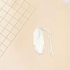 1/12 Scale Action Figure Clothes Miniature Clothing Women Swimsuit Trendy Mini Doll Costume Dress Up for 6 Inch Female Figures- White view 4