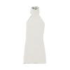 1:12 Women Dress Mini Doll Elastic Dress Stylish Casual Fashion Action Figures Clothes for 6inch Scale Female Figure- White view 1