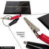 MINISCIENCE.COM Mini Solar Panel 0.6W (600mW), 6080 mm with Alligator Clips  Educational Renewable Energy Experiments (Pack, 1, Unit) view 4