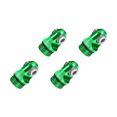 Aluminum 7075-T6 Alloy Shock Cap for Vanquish 1/10 H10 Optic Kit Rock Crawler Kit-VPS09027 Upgrades - Green