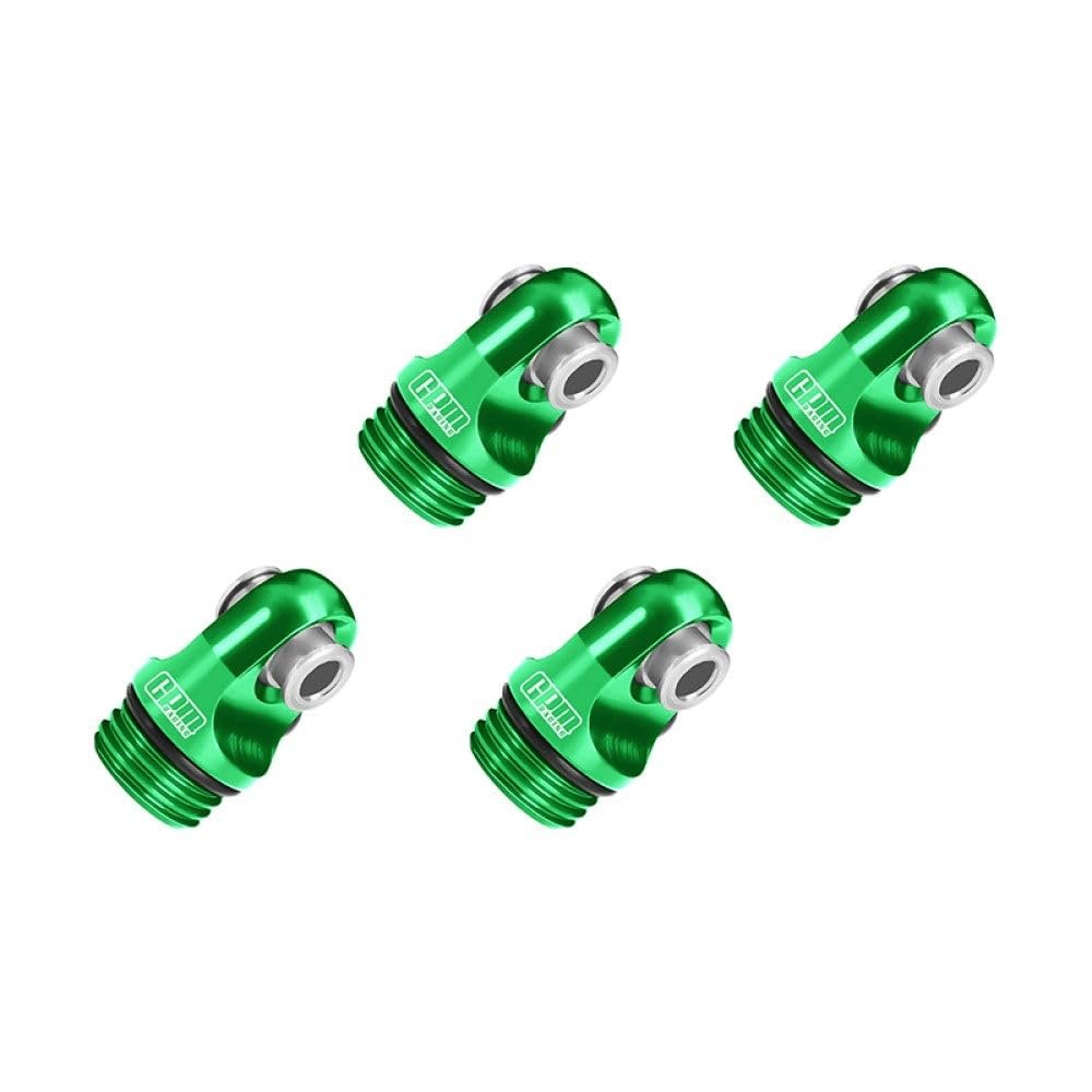 Aluminum 7075-T6 Alloy Shock Cap for Vanquish 1/10 H10 Optic Kit Rock Crawler Kit-VPS09027 Upgrades - Green