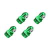 Aluminum 7075-T6 Alloy Shock Cap for Vanquish 1/10 H10 Optic Kit Rock Crawler Kit-VPS09027 Upgrades - Green view 1