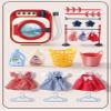 Kids Pretend Play Mini Washing Machine Toy 15pcs/Set view 3