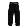 1:12 Scale Harem Pants and Belt Action Figures Clothes Cosplay Casual Dress Up for 6 Inch Action Figures Costume Accessory- Black Pant view 1